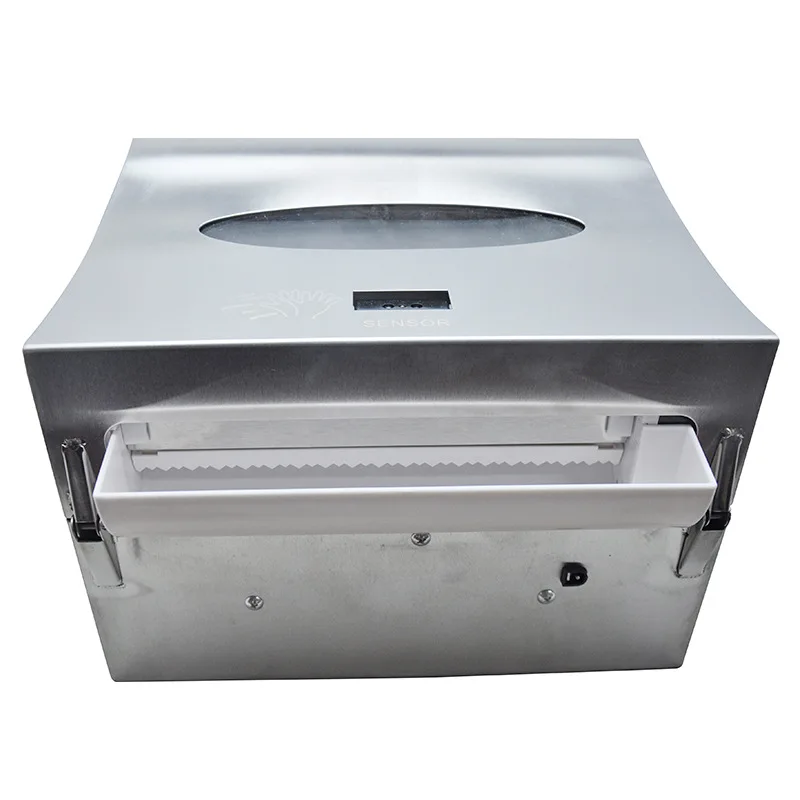 HIGH QUALITY Stainless Steel Infrared Sensor Paper towel Dispenser Wall Mounted Toilet Automatic Paper Towel Dispenser