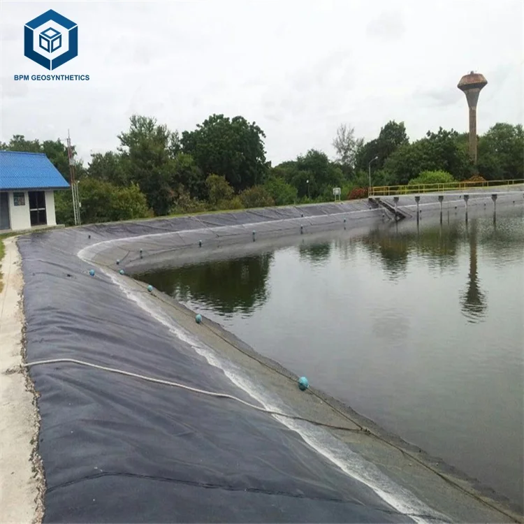 Heavy Duty Plastic Pond Liner High Density Polyethylene Liner HDPE Geomembrane Manufacturers for Fish Pond in Thailand