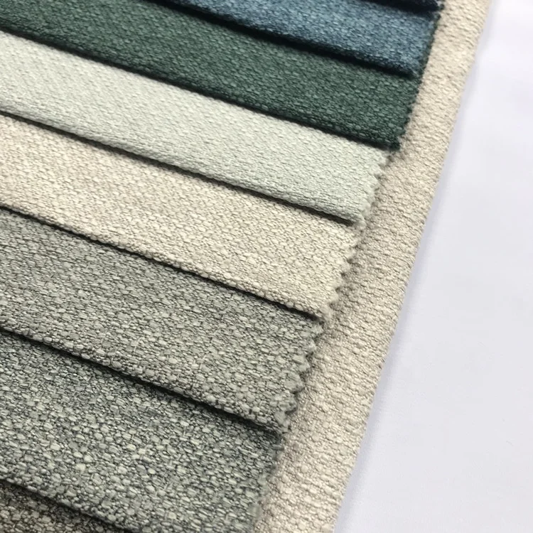 Wholesale many colors home textile thicken upholstery polyester sofa fabric