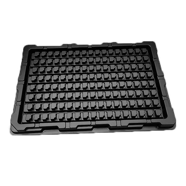 Biodegradable Sugarcane Bagasse Pulp Fiber Molded Packaging Electronic Product Insert Fiber Molded Packaging Pack Inner Tray