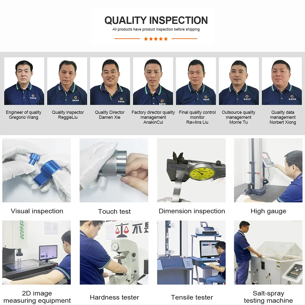 Oem CNC Machine Shop Manufacturing Grinding Stainless Steel Pvd Coating Metal Products Bike Modified Parts Factory Service