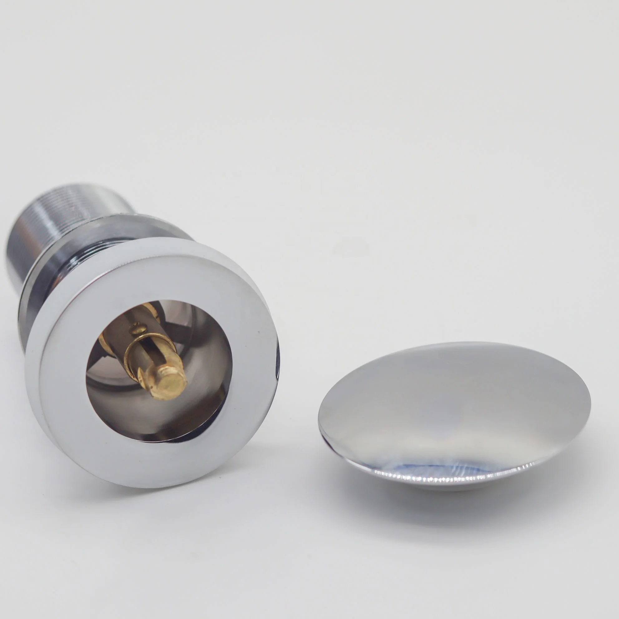 Clack Wash Basin Brass Bathroom Sink Drain Strainer for Home Basin Waste Grid Drain Abs Basin Waste Coupling