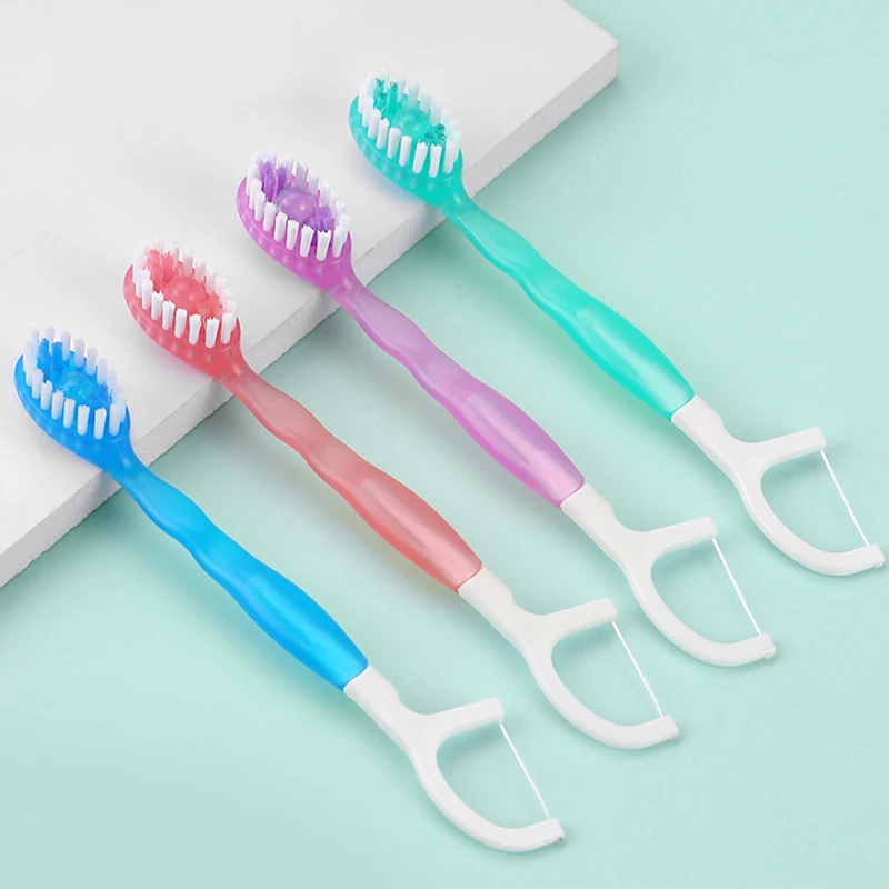 Soft Bristle Disposable Fresh Mini Brushes Pre-pasted Toothbrush With On The Go Toothpaste