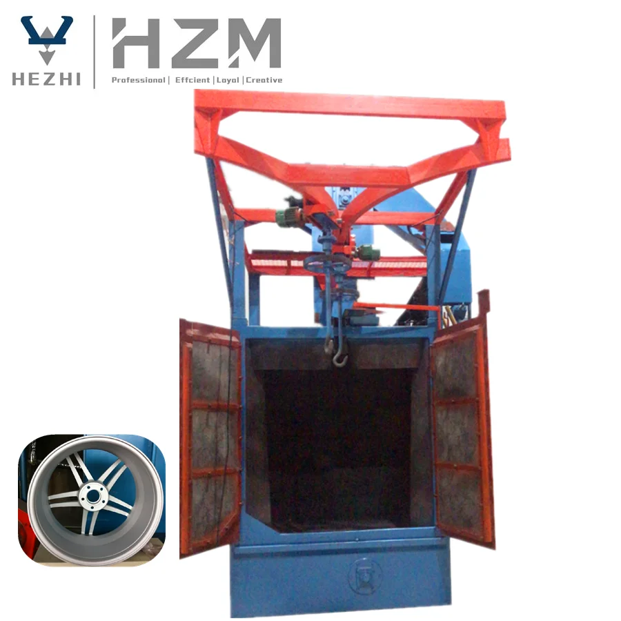 Continuously Hanging Hook Type Abrasive Sandblast Equipment Shot Blasting Machine