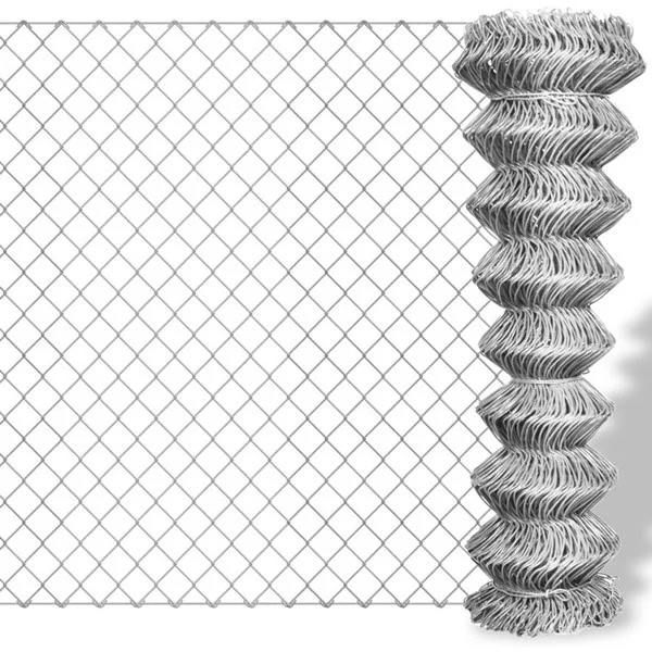 Wholesale Galvanized Wire Mesh Fence PVC Coated Farm Chain Link Fence Cyclone Wire Mesh Fence For Sport Game