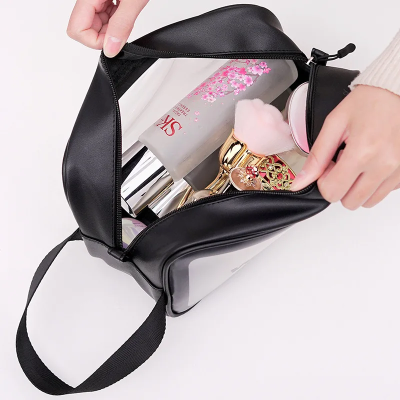 Wholesale Waterproof Thickened Large Capacity Toiletries Bag Beach Bag Custom Ladies Travel Portable Makeup Bag
