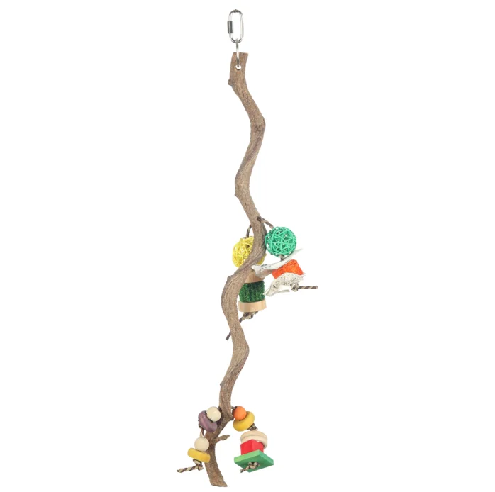 
Vertical Wacky Wood Lima Root Bird Perch 