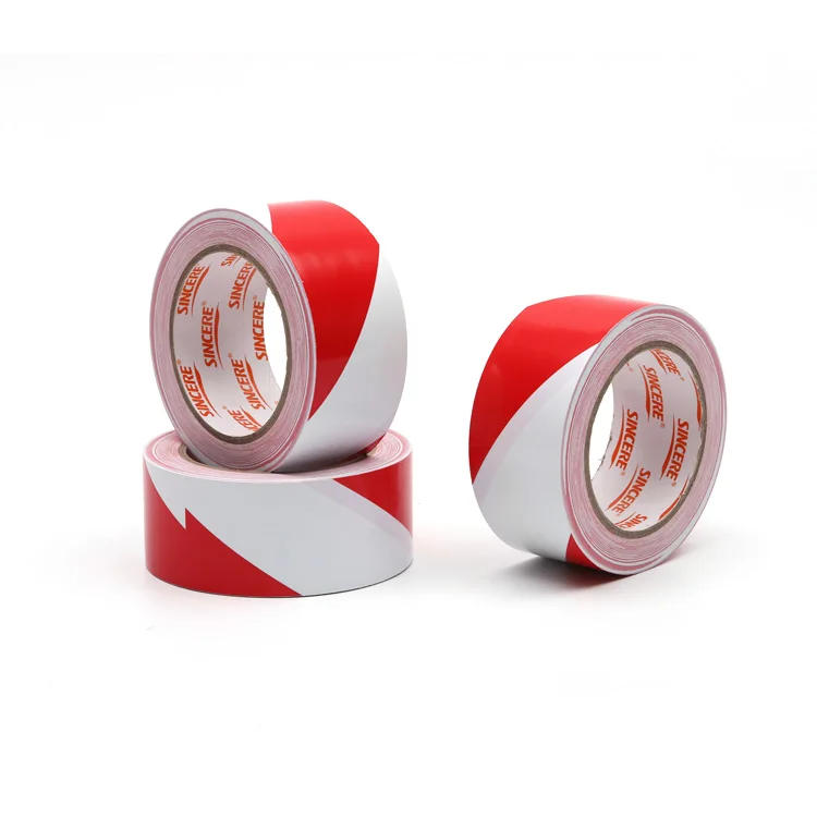 Pvc High Quality Road Marking Flagging Caution Warning Tape For Safety