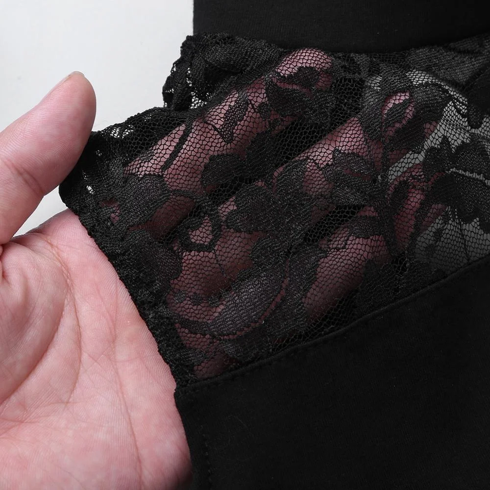 Комбидресс для девочек без рукавов с кружевной спинкой и высоким воротником гимнастические трико балетные танцевальные костюмы детей