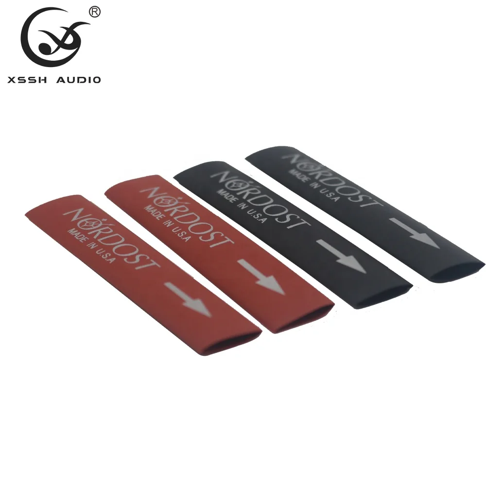 8mm 13mm HIFI pvc heat shrink sleeve wrap tube YIVO XSSH professional Audiophile rubber customized printing pet cable cover