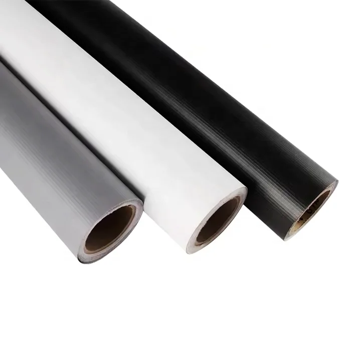 high quality 440g flex banner grey back made in china