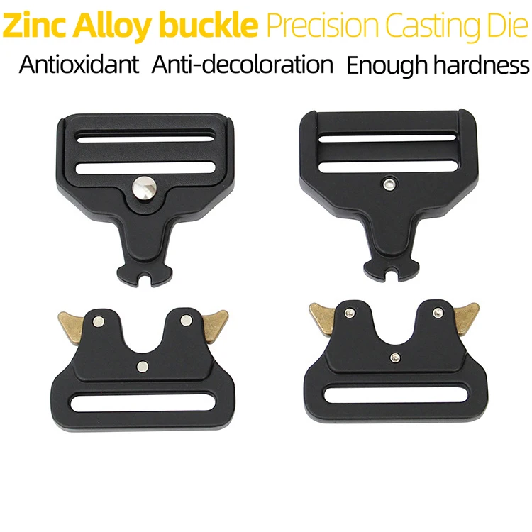 45MM Customized LOGO Military Belt Buckles for Webbing Metal Tactical Buckles