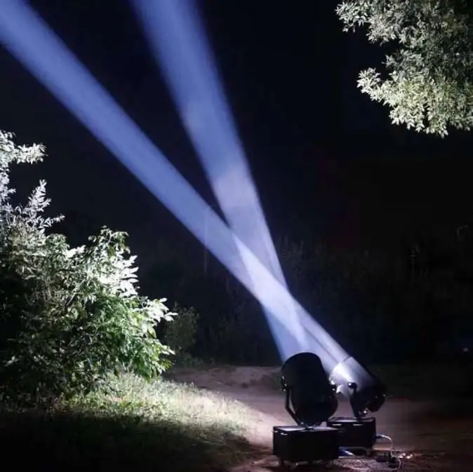 7000W moving head light searchlight sky projector outdoor sky track beam light
