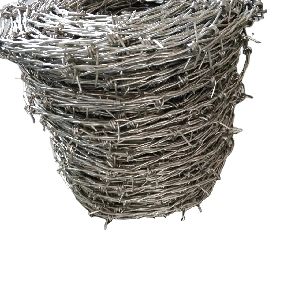 Senershuo Hot galvanized barbed rope low wall barbed wire prison anti climbing guardrail barbed wire orchard protection