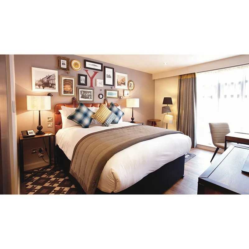 Hotel Indigo luxury Custom modern hotel bedroom set bedroom furniture