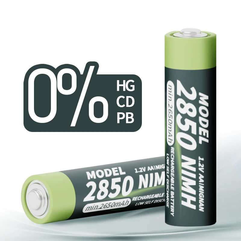 Germany Quality Ansmann Brand High Durable1.2v 2850mAh Rechargeable AA Nimh Rechargeable Battery for Toys Cars