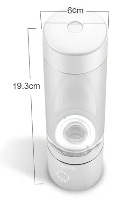 Portable Hydrogen Water Generator Hydrogen Inhalation Machine Ionizer Cup PEM Molecular Hydrogen Water Bottle