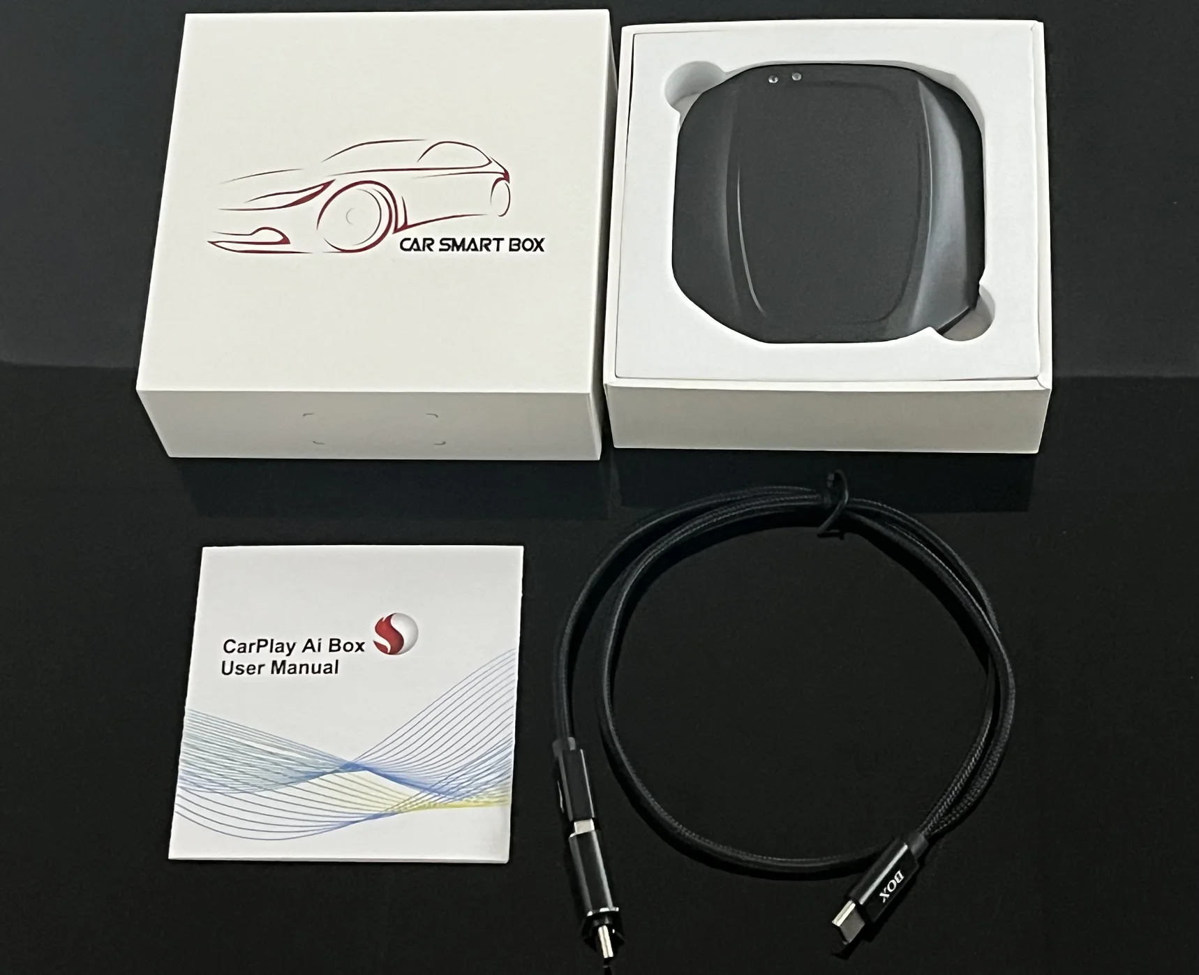 iHeylinkit universal carplay ai box android 13 converts wired carplay to android system 8+128GB