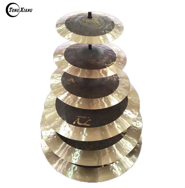 Tongxiang TV B20 Cymbal Pack 14 HH +16 Crash +18 Crash +20Ride+Cymbal Bag