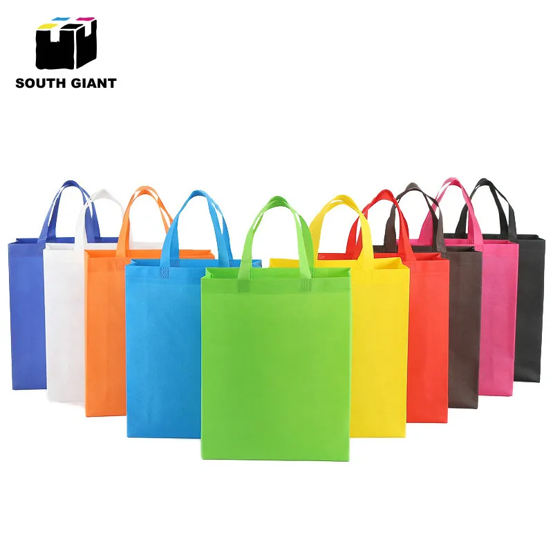 
Customized Print Promotional Recycle Fabric PP Non-woven Shopping Bag with Logos 