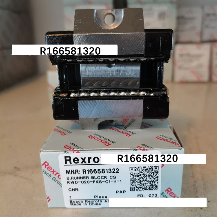Original Germany Rexroth Runner Block Linear Bearing R166581320