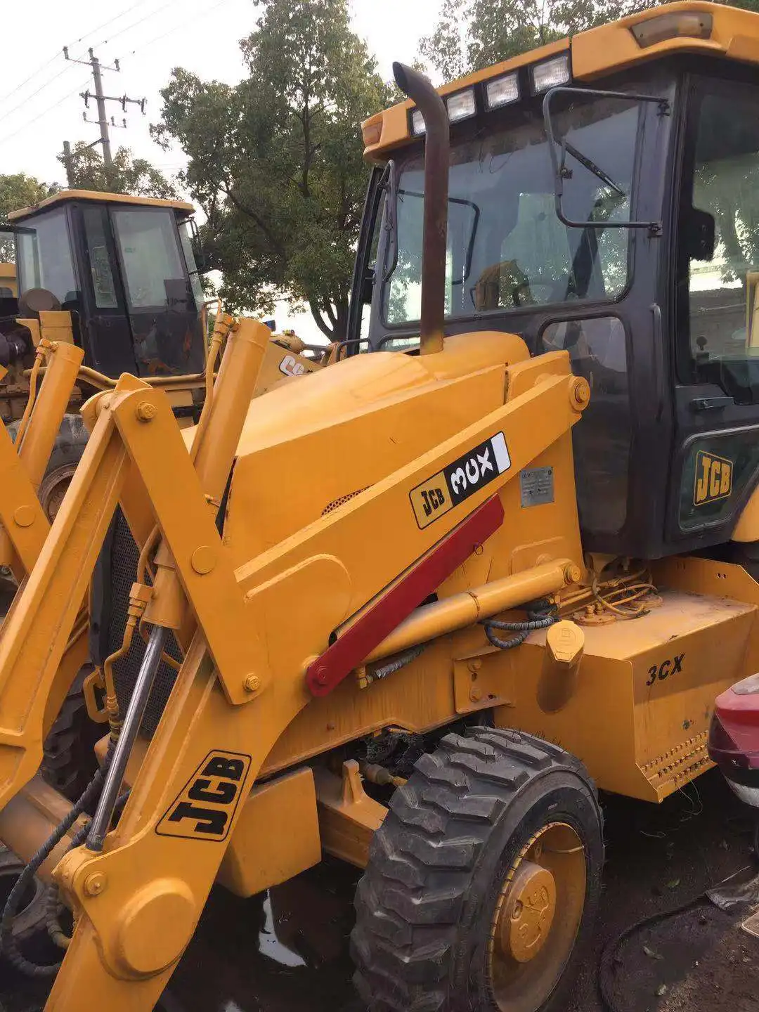 JCB second hand backhoe loader JCB 3CX 4CX retroexcavator in stock for sale in china