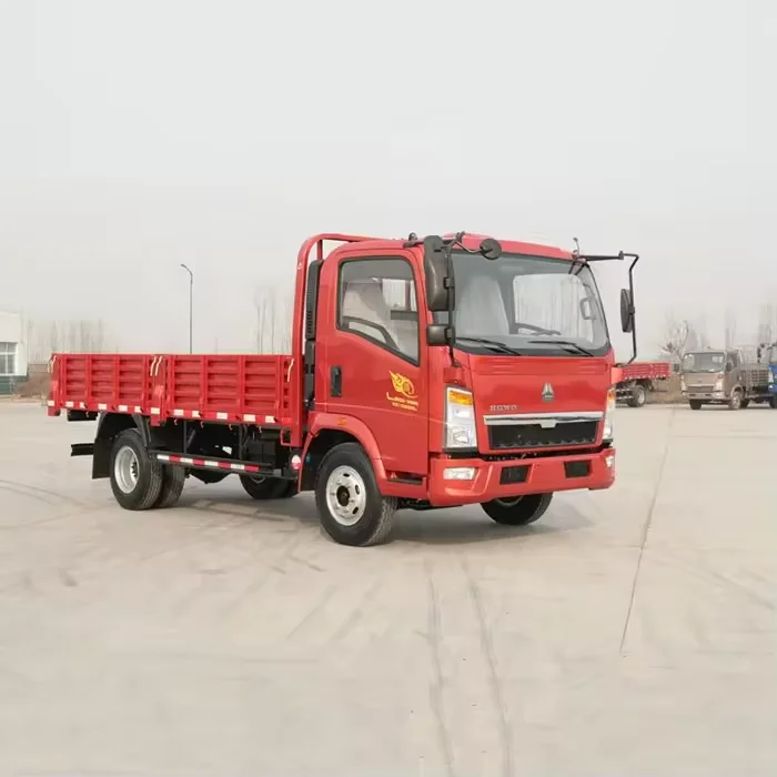 Hot Selling LHD Truck Sinotruk Howo 3.5ton 120hp 4x2  light Cargo Trucks