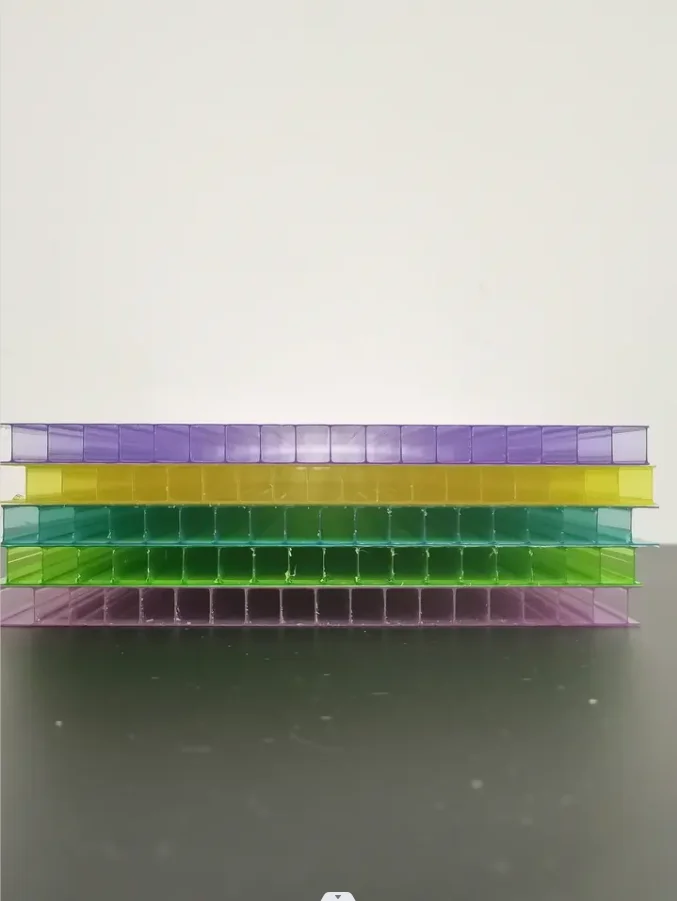 4mm 6mm 8mm 10mm Cellular Polycarbonate Sheet greenhouse