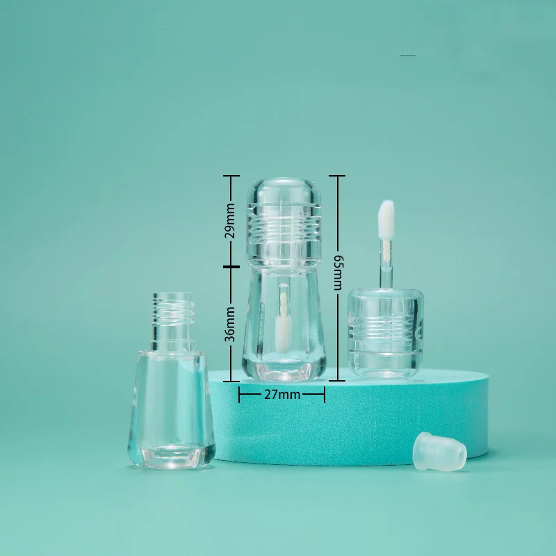 CCG-040 New Design High Grade Custom Logo Wholesale Mushrooms Shape Lip Gloss Tube Plastic Cosmetic Lipstick Tube