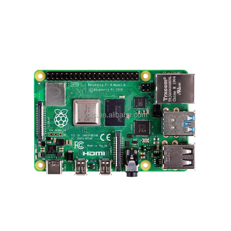 Оригинальный Raspberry Pi 4 Model B Misuxin 2 ГБ 8 Гб ОЗУ мини-компьютер для обучения хаб умного дома «сделай сам»
