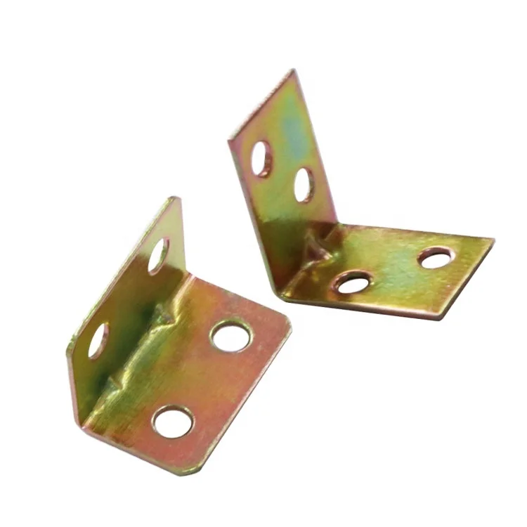 Furniture corner metal bracket wood metal connection bracket bed corner metal connection