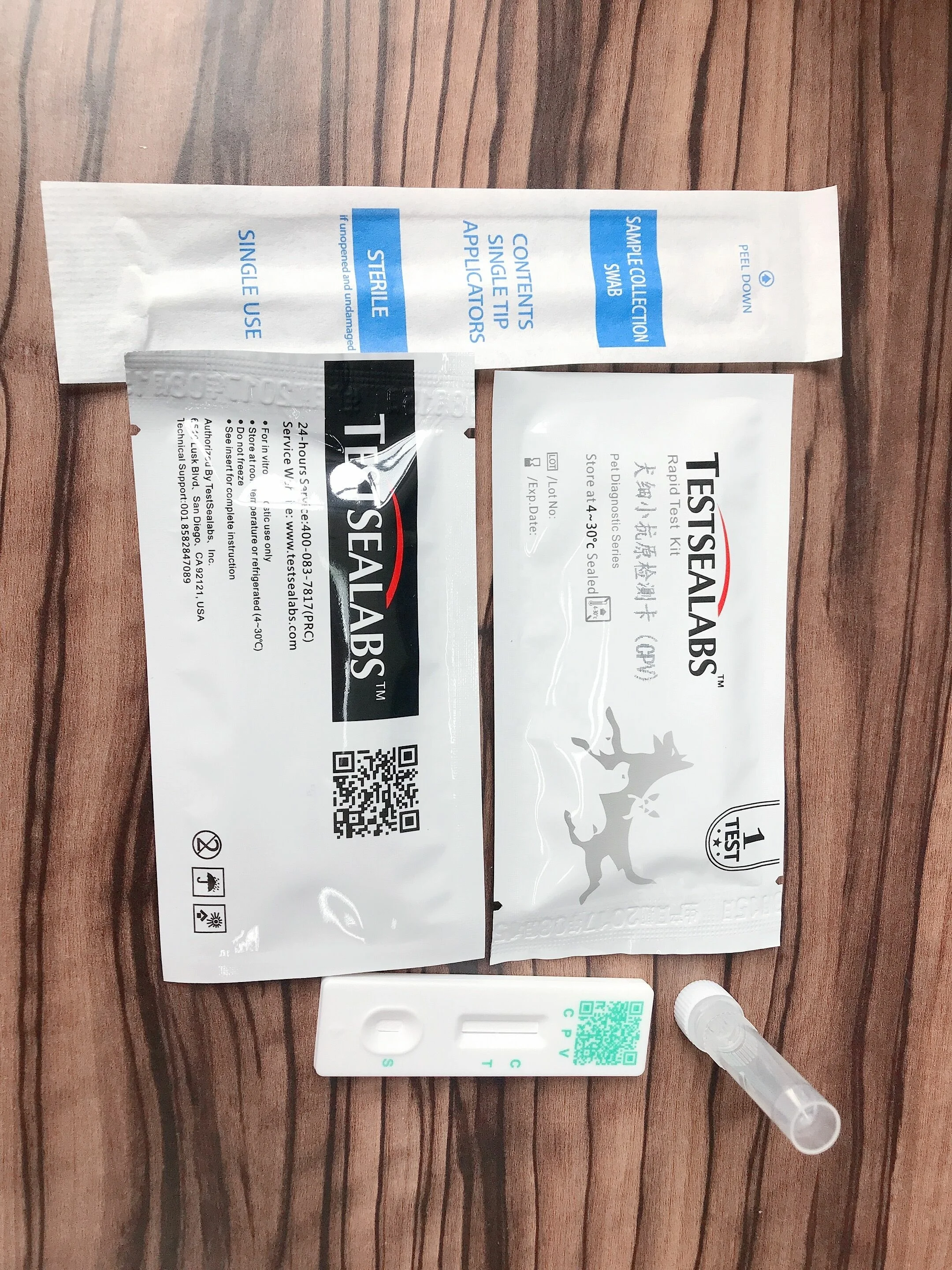  Testsealabs один шаг экспресс-тест набор для кошки TOXO IgG/IgM тест домашних животных