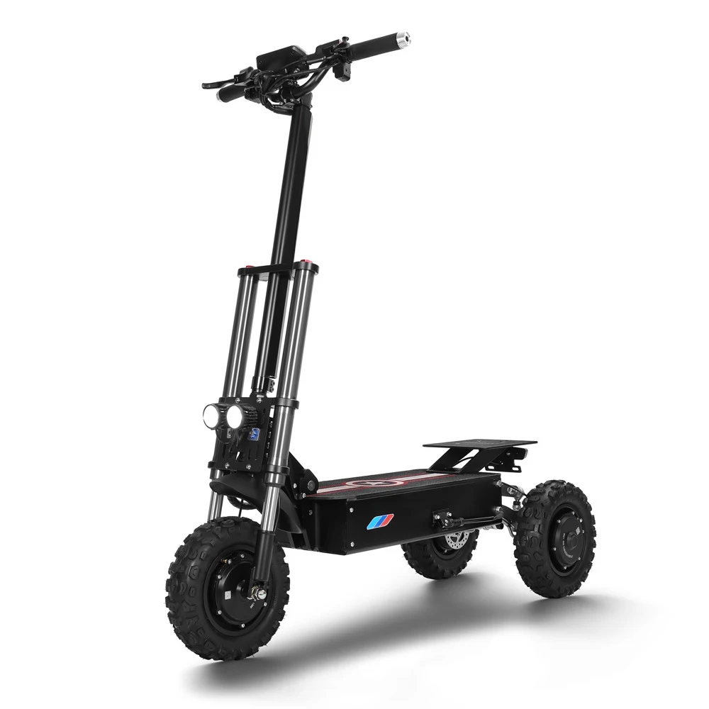 EMANBA yongkang super fast standing motorcyle-style electrique 3 three wheel balancing electric scooter adult