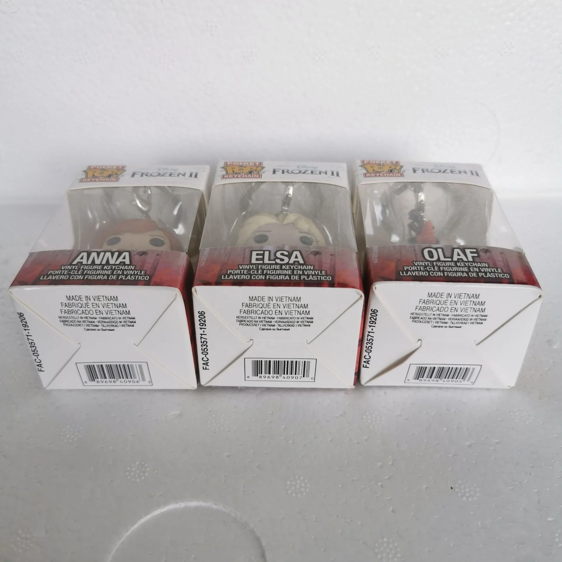  FUNKO POP замороженная Анна Эльза Олаф Брелок фигурка игрушка подарок оптовая продажа брелок