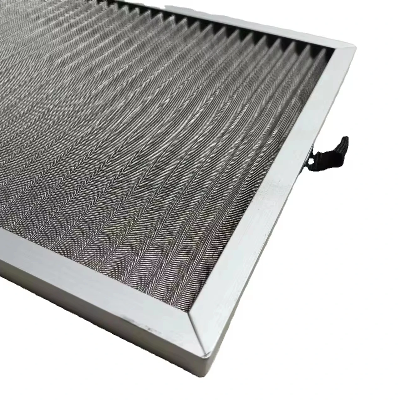 Corrugated Aluminum and Stainless Steel Metal Frame Air Filter Washable Primary Filter
