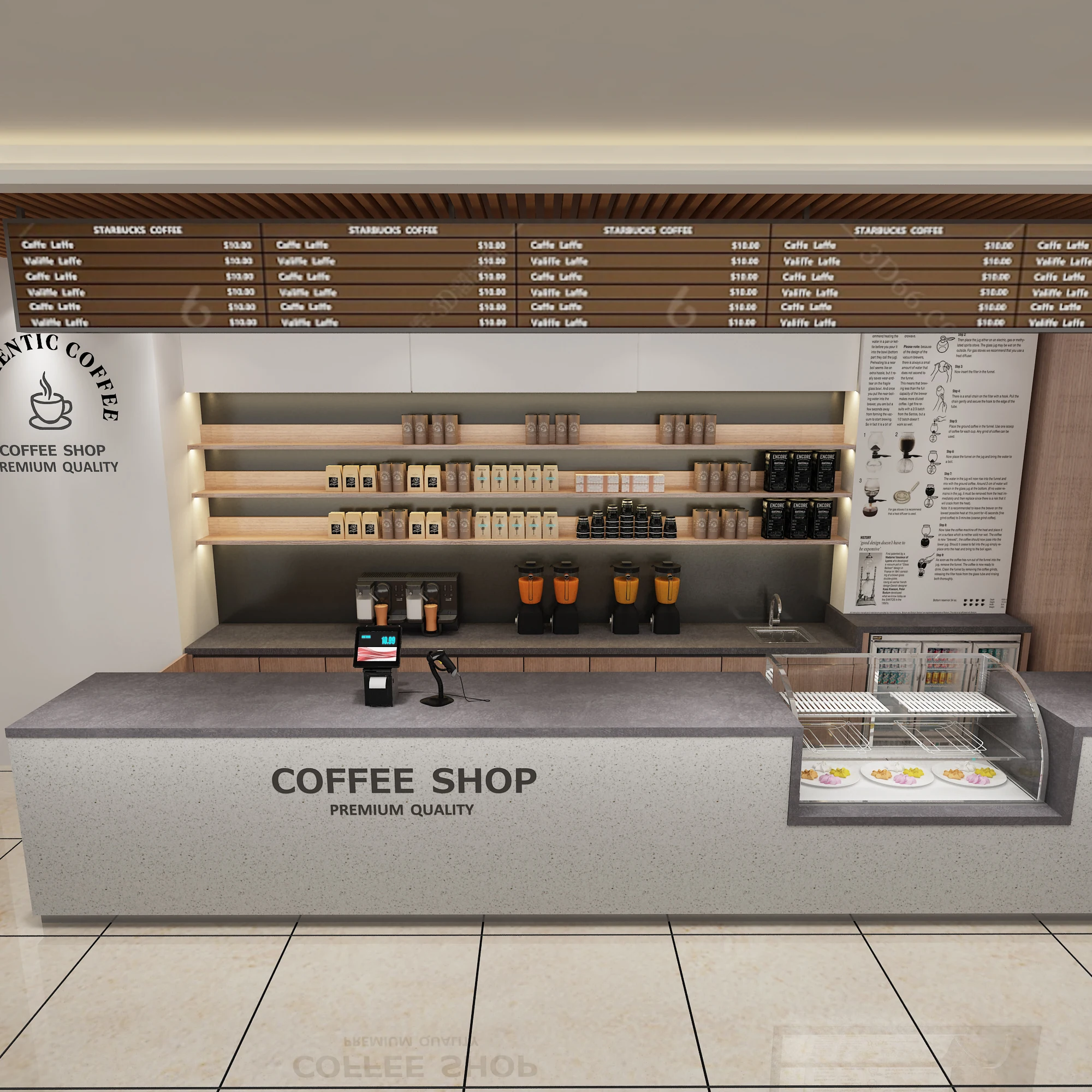 Factory wholesale best selling attractive creativity design food kiosk made in China