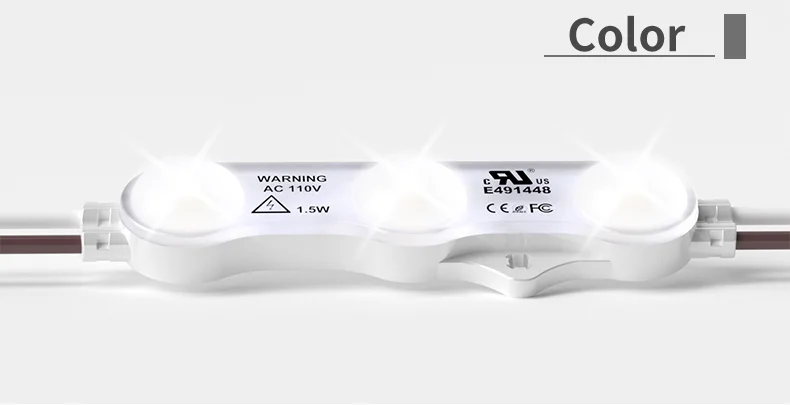 AC110/220V 3led Light 1.5w Cold White Smd 2835 Injection Led Module