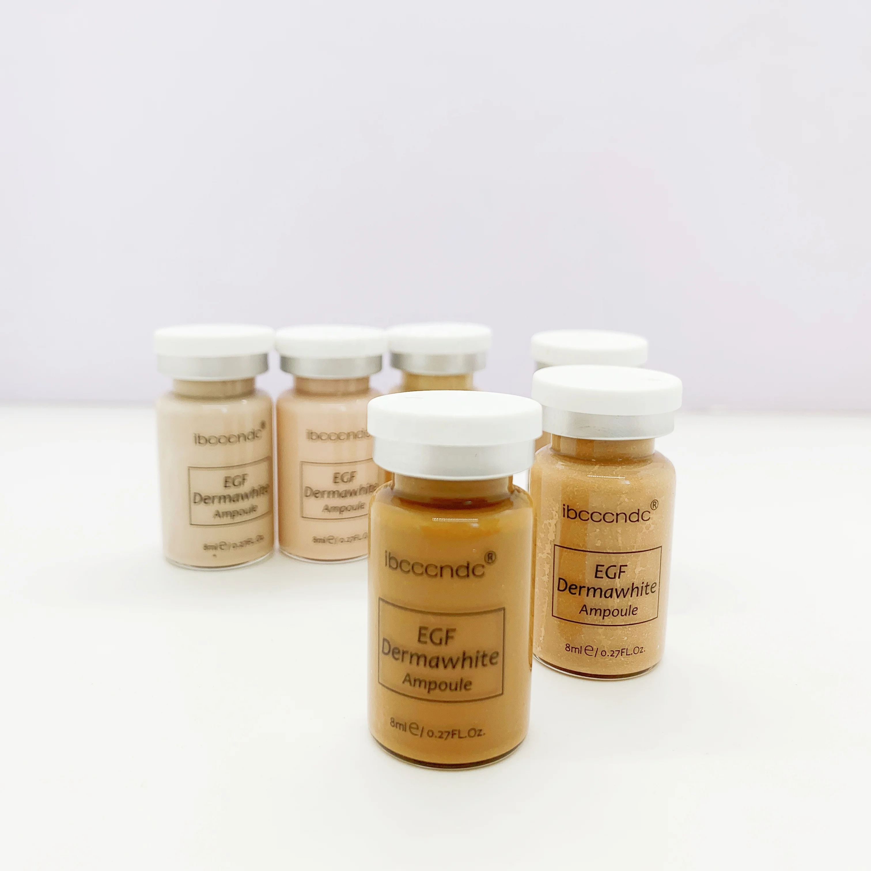 12pcs/box Korea BB Cream Facial bb Serum Mix Starter Kit with bb Foundation Niacinamide for Effective Brightening 6 Colors