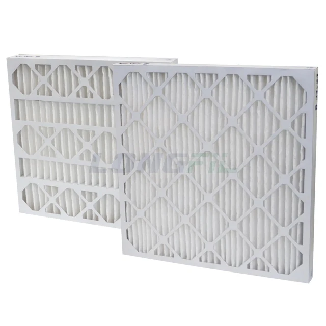 Customized pleated ac furnace HVAC air filter replacement merv 6 8 11 13 16 air filters