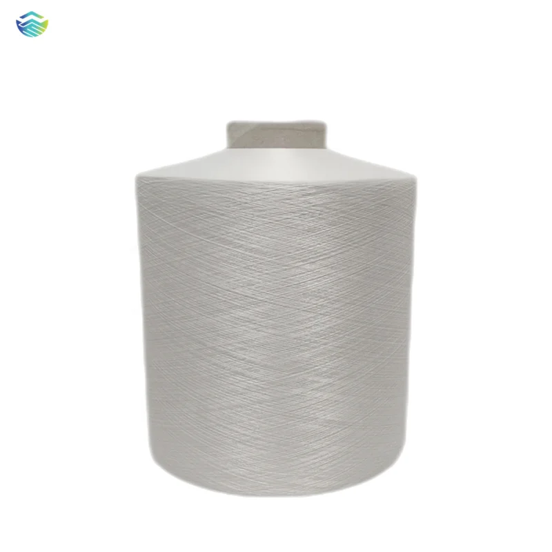 China warehouse customized recycled polyester yarn recycled polyester dty yarn sd 75d/72f sim