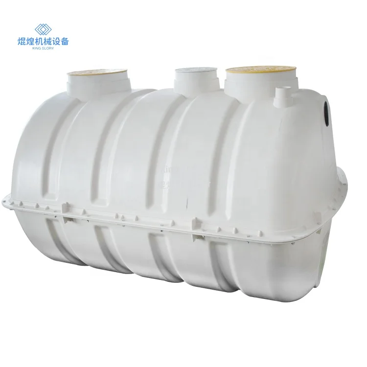 frp water Septic tank toilet sewege treatment system plastic septic tank Manufacturer customized