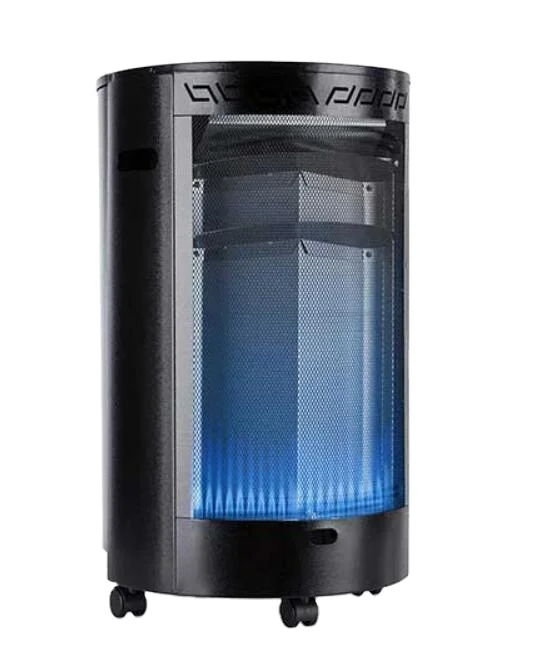 Indoor blue flame gas heater for living room use