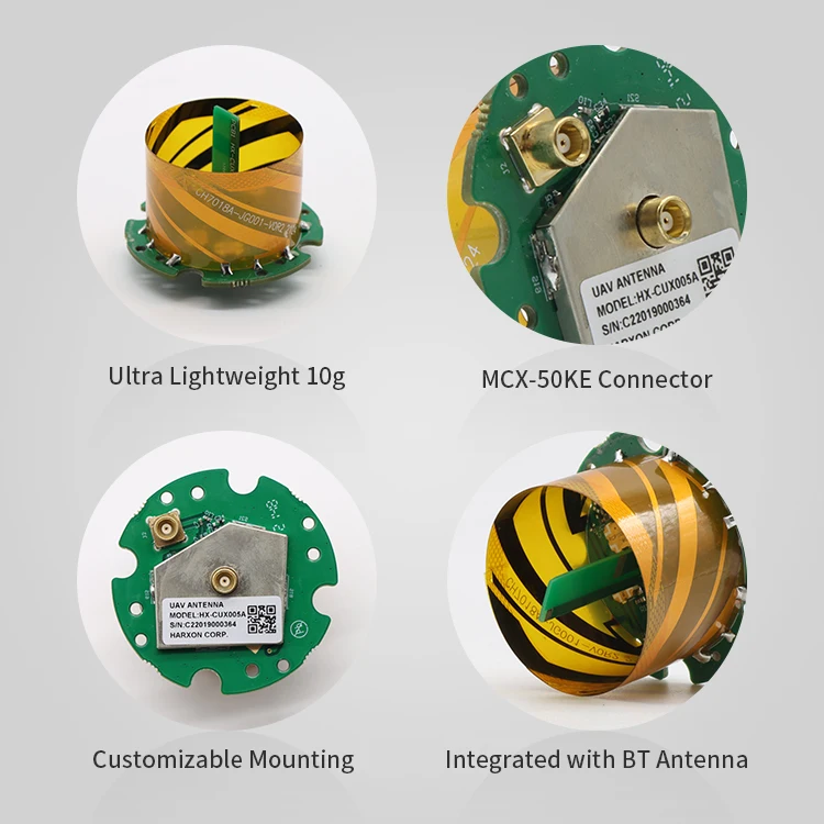 GNSS  GPS Antenna Helix Helical Antenna For Drone UAVs Unmanned Aerial Vehicles Antenna Full Band Cover