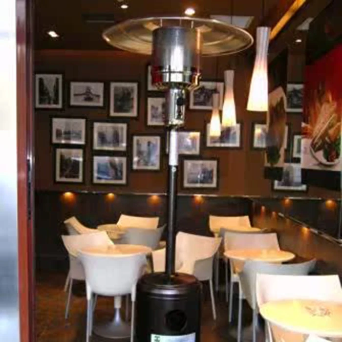 2024 Factory 430 Stainless Steel High Power Outdoor Gas Patio Heater Fast Heating Anti-Tilt Device CE Certified Hot Selling