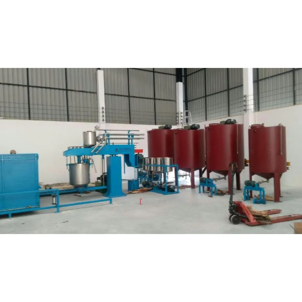 Factory wholesale high quality Lc-2000 Automatic box type block sponge foaming machine