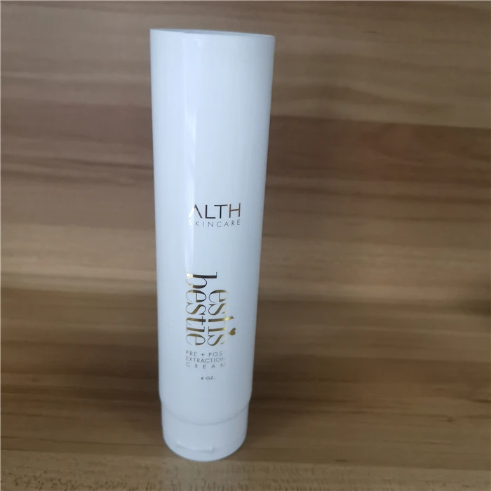 Tail Filling Plastic Cosmetic Face Wash Facial Cleanser Soft Squeeze Tail Unsealed Tube
