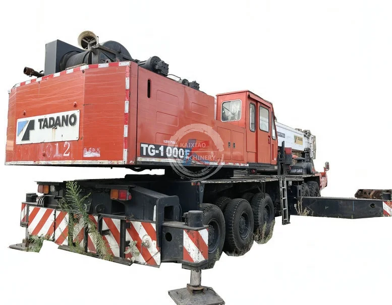 Строительство гидравлическое оборудование TADANO кран TG-1000E для земляных работ используемый