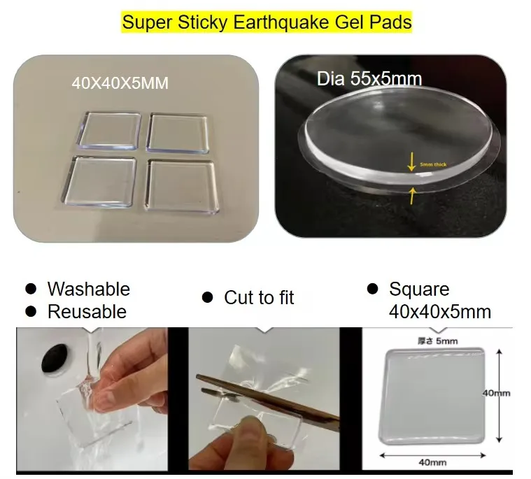 Anti Vibration Pad  Noise Cancelling Washing Machine Support Universal Furniture Anti Slip Dryer Feet Leg Base