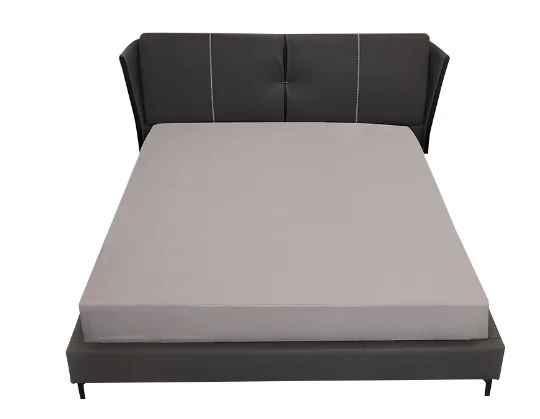 Waterproof bed cap Machine washable solid color mattress cover for wetting bed single mattress cove