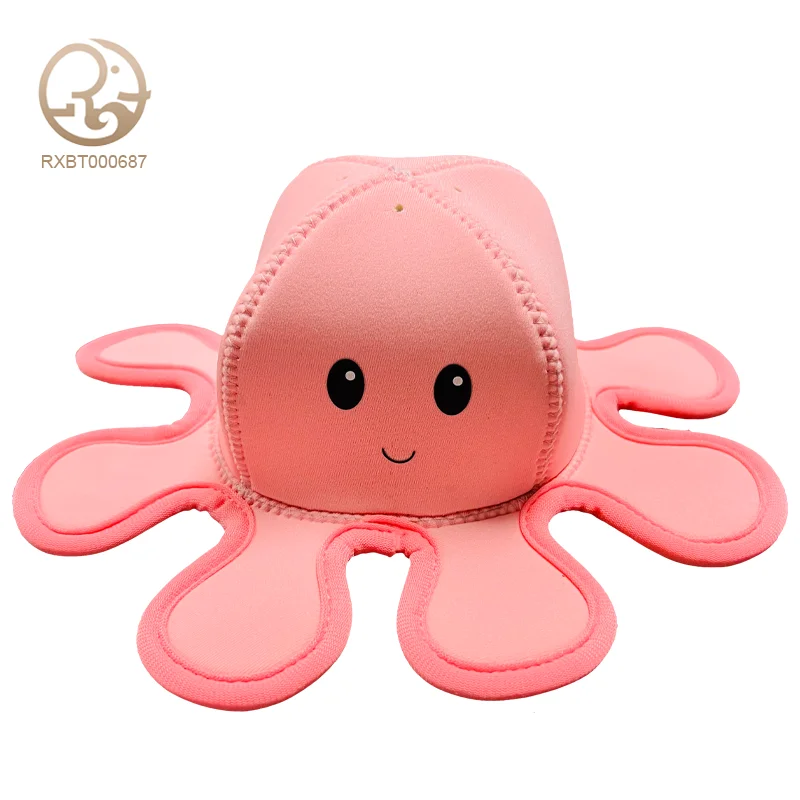 Factory supply swimming shower eco friendly plastic octopus toy cute children traction baby bath toy gift for children
